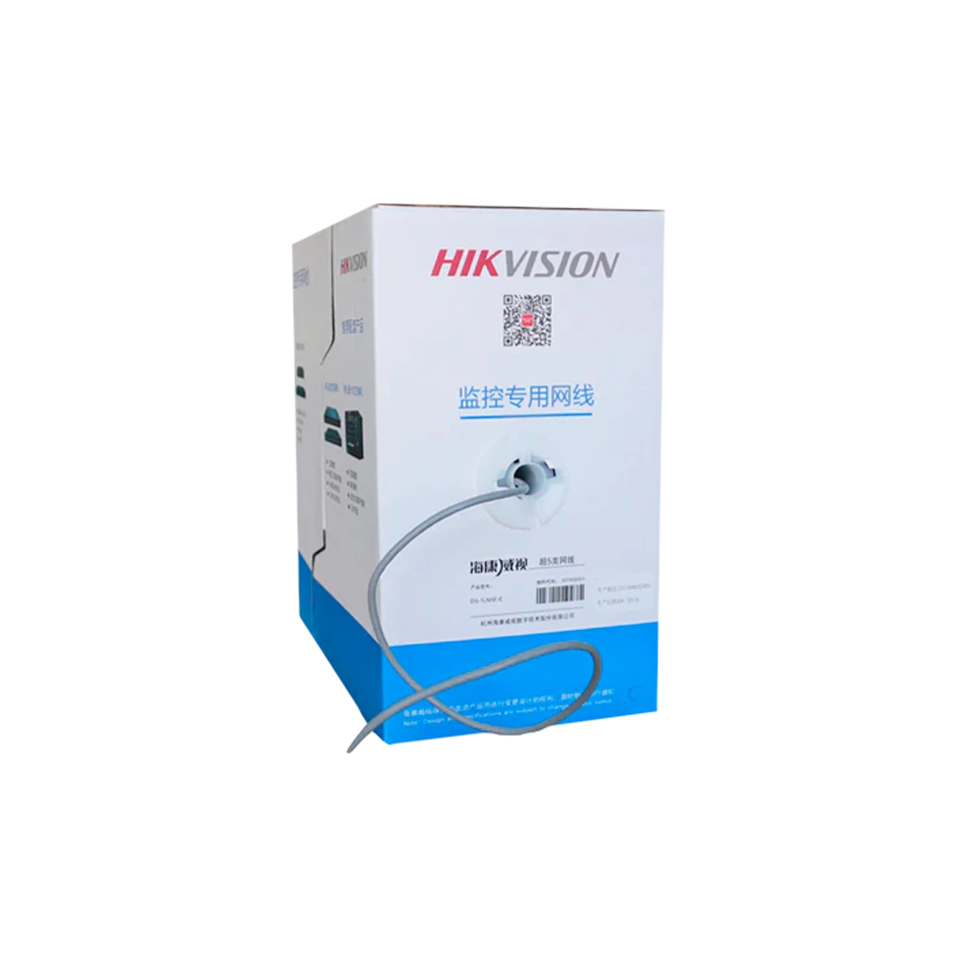 Cable UTP 100% Cobre Cat. 5E DS-1LN5E-E/E HIKVISION