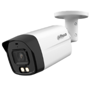 Camara Bala Dahua HDCVI 4K 2.8mm IR40 Dual Light Mic DH-HAC-HFW1801TLMN-IL-A