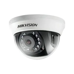 Cámara domo TVI 2MP IR20M Plastica DS-2CE56D0T-IRMM (C) 2.8mm Hikvision