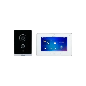 KTW01 Kit videoportero IP WiFi Unidad externa, unidad interna y transformadores Dahua