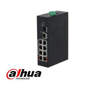 SWITCH IND DAHUA 10P FAST 8POE AT-AF-BT 96W 1X1GB 1XSFP PFS3110-8ET-96-V2