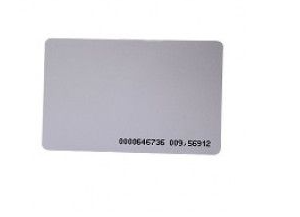ZK TARJETA DE PROXIMIDAD ID 125KHZ THIN CARD CON CODIGO