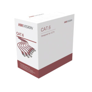 Cable UTP Cat6 CCA Unifilar 305m interior DS-1LN6U-W/CCA Hikvision