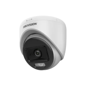 Cámara domo Turret TVI 2MP ColorVu Smart Dual Light 20m DS-2CE70DF0T-LPFS 2.8mm Hikvision