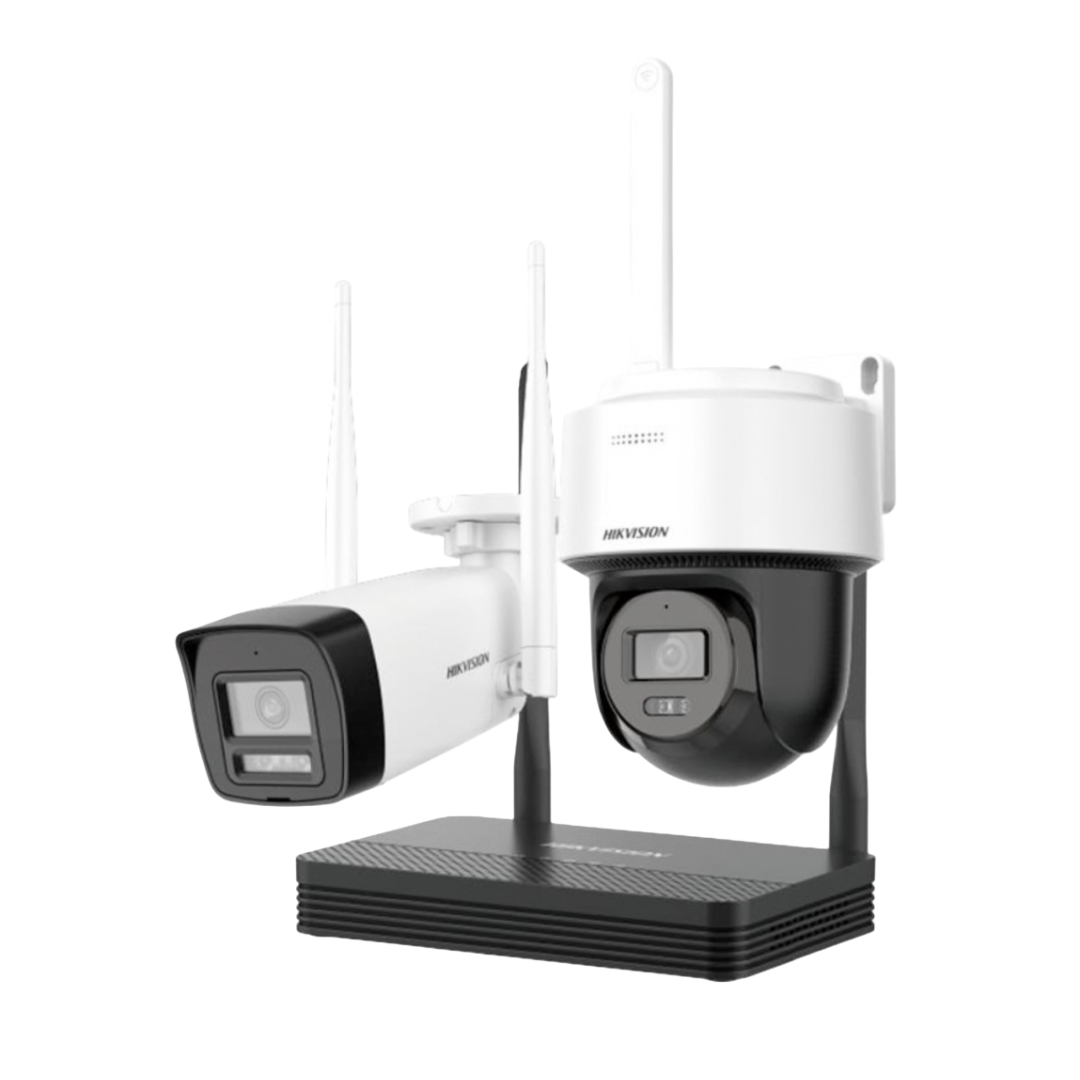 KIT Camaras de seguridad wifi NKS422W03H KIT NVS + Camara + PT 2MP WiFi IR30M NKS422W03H Hikvision