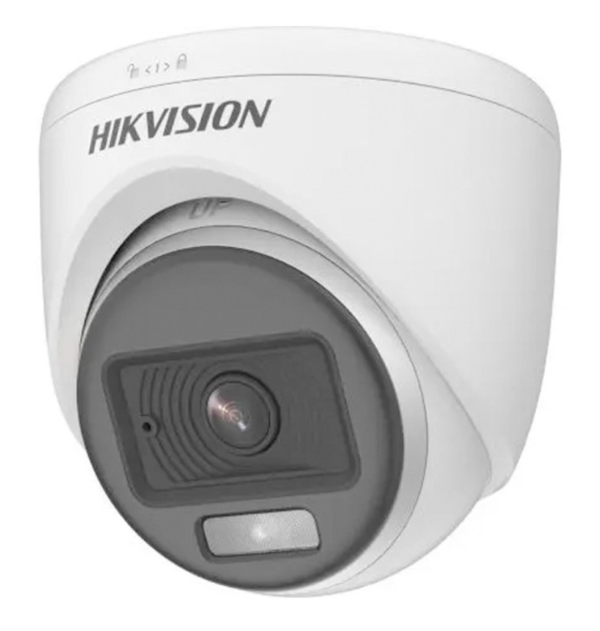 Cámara domo para interiores con audio ColorVu de 2 MP DS-2CE70DF0T-PFS