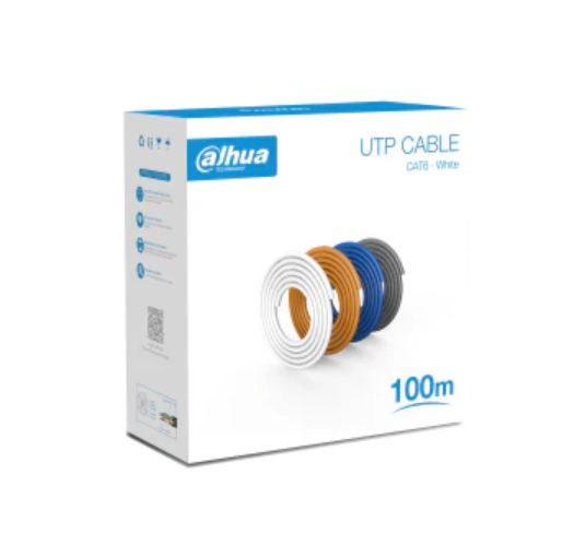DH-PFM920I-6UN-C-100 Cable UTP Cat6 Dahua Interior Rollo 100mt