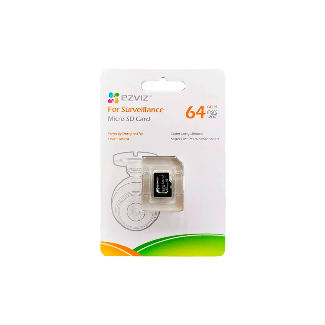 MEMORIA MICRO SD 64GB CS-CMT-CARDT64G EZVIZ