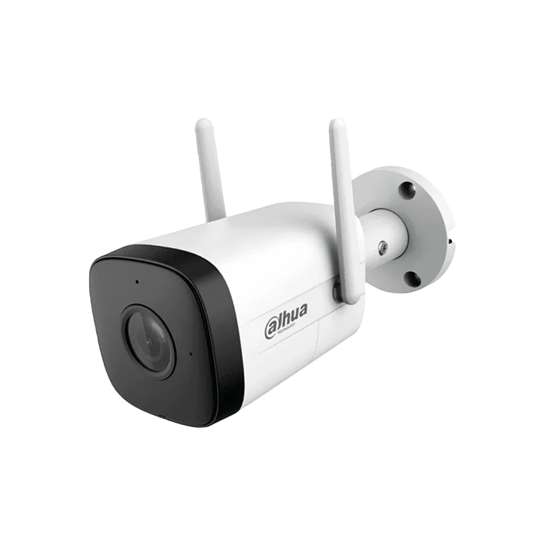 Cámara IP Dahua Tipo Bala WIFI 2MP Doble Antena IR 30Mts Micro SD Hasta 256GB DH-IPC-HFW1230DTN-STW