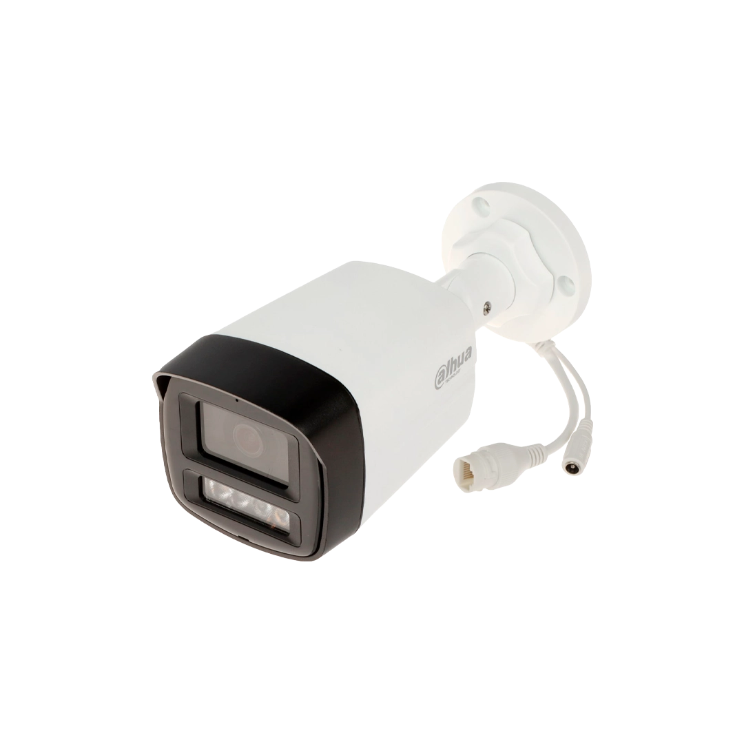 DH-IPC-HFW1439TL1P-A-IL CAMARA BALA IP POE 4MP 2.8MM IR+LED 30MT MICROFONO IP67 METAL+PLASTICO