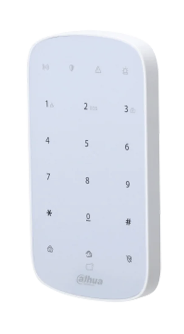 Teclado Inalambrico Central de Alarma Dahua® DHI-ARK30T-W2