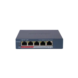 Switch 4FE PoE Inteligente DS-3E1105P-EI/M V2 Hikvision