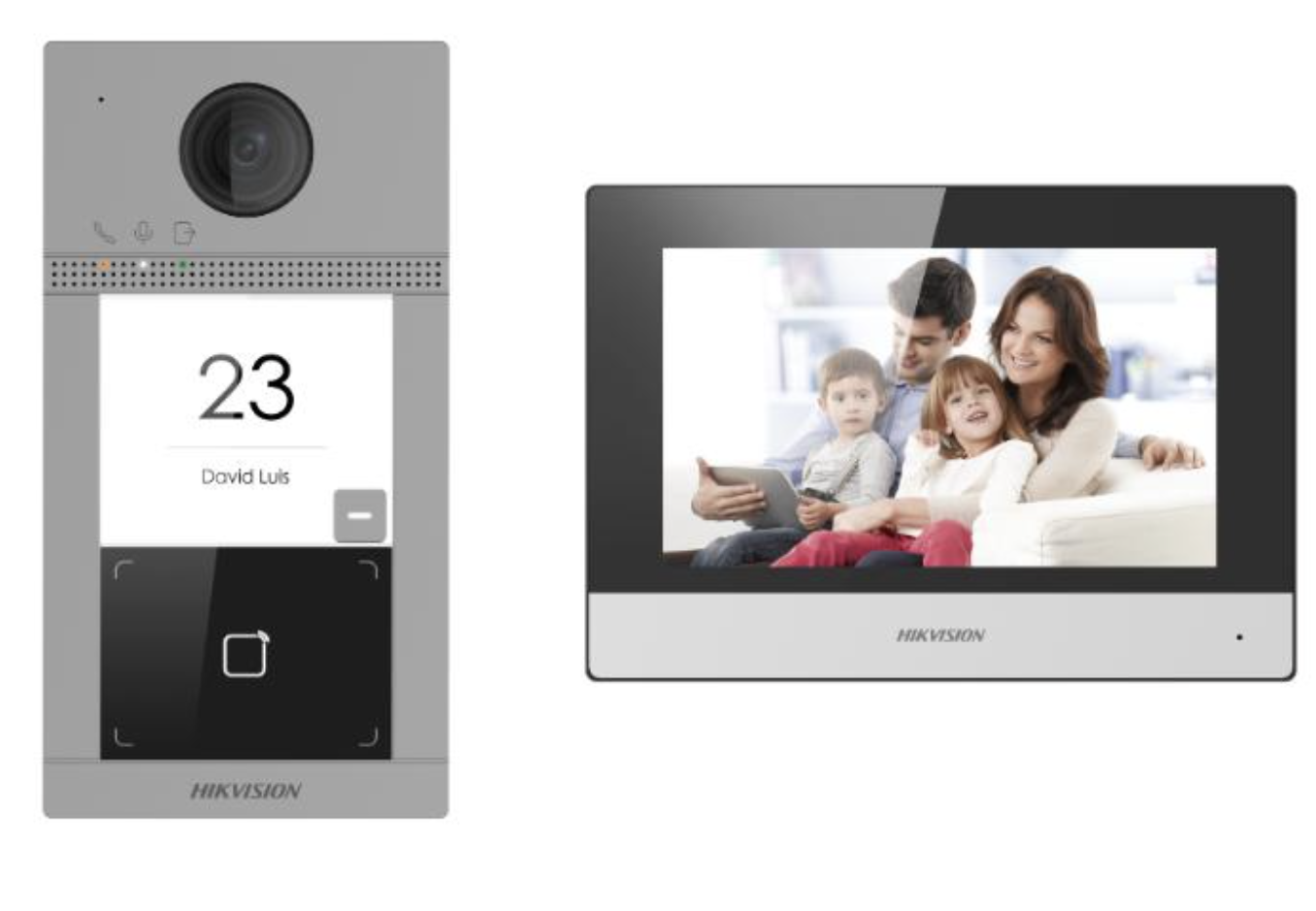 KIT VIDEOPORTERO IP FULL HD 2MP 1080P WIFI DS-KIS604-P (C)